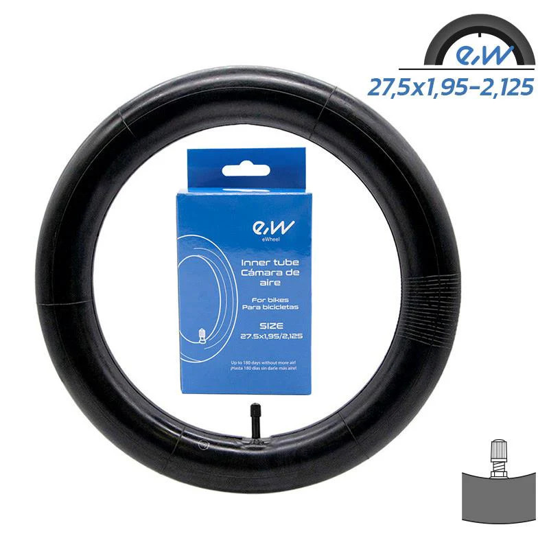 Вътрешна гума за велосипед 27.5x1.95/2.125 | Прав вентил
