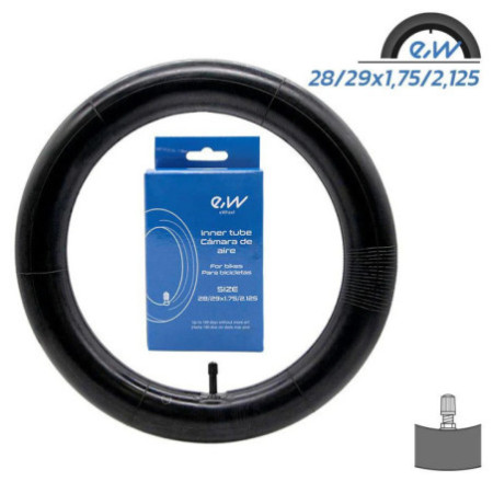 Вътрешна гума за велосипед 28/29x1.75/2.125 | Прав вентил