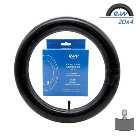 Вътрешна гума за велосипед (Fat Bike) 20x4 | Прав вентил