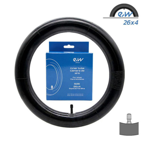 Вътрешна гума за велосипед (Fat Bike) 26x4 | Прав вентил