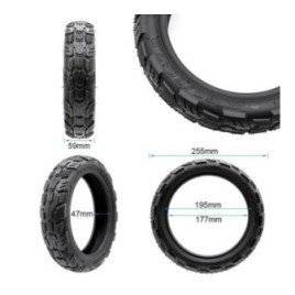 Безкамерна външна гума за тротинетка 60/70-6.5 | Градско + Офроуд