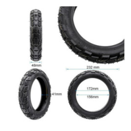 Безкамерна външна офроуд гума за тротинетка 8.5x2-6.1