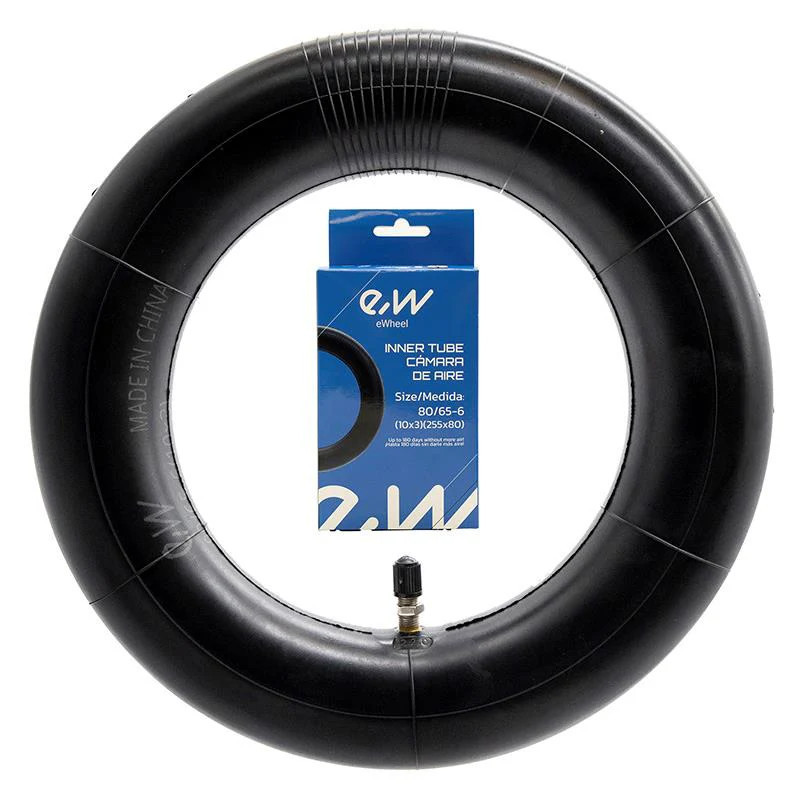 Вътрешна гума за тротинетка 80/65-6 (10x3) (255x80) | Прав вентил