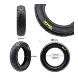 Безкамерна външна радиална гума E-Fire 65/250-6 (10x2.50-6) | PMT