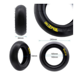 Безкамерна външна радиална гума E-Fire T41 (Слик) 80/50-6.5 | PMT