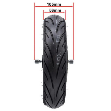 Външна гума с джанта 6.5 инча за тротинетка Ninebot F2 / F2 Pro E | Ninebot