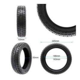 Безкамерна външна гума за тротинетка 60/70-6.5